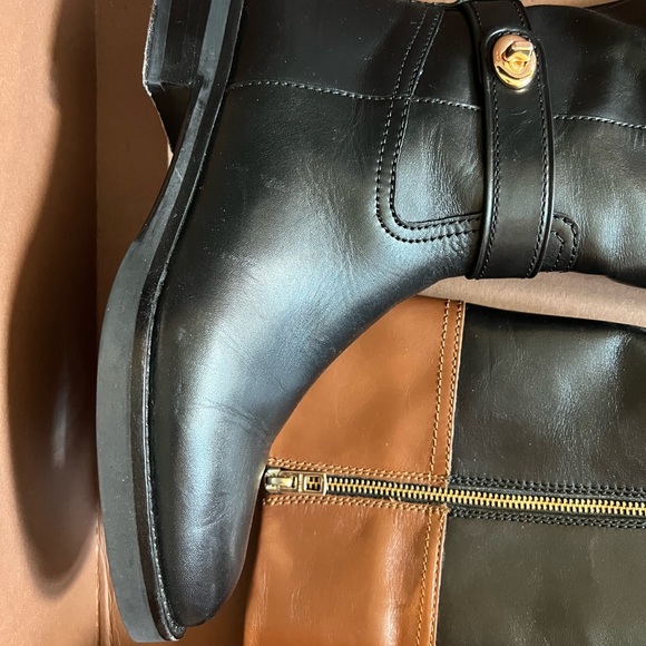 Black Coach boots USW 8 - Picture 12 of 12